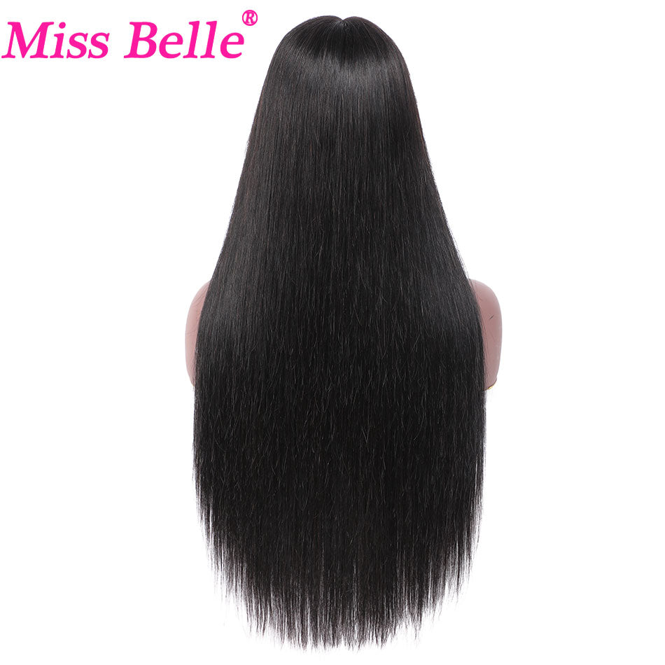32 30 inch Straight Lace Front Human Hair Wigs For Women HD Lace Frontal Wig Transparent Brazilian Bone Straight Lace Front Wig