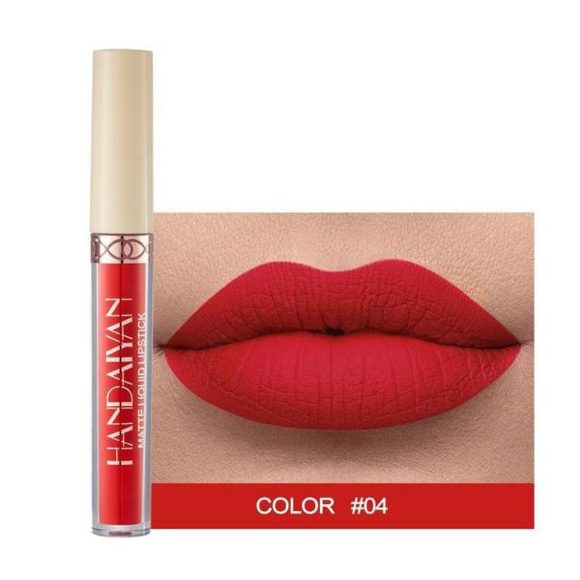 1pcs Velvet Lip Glaze Matte Lipstick Set Waterproof Long Lasting Moisturizing Lipstick Tubes Women Lip Tint Coametic Makeup