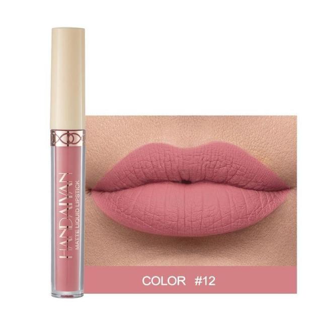 1pcs Velvet Lip Glaze Matte Lipstick Set Waterproof Long Lasting Moisturizing Lipstick Tubes Women Lip Tint Coametic Makeup