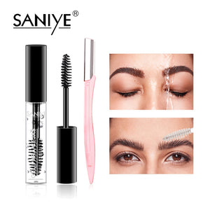 SANIYE Cosmetics Clear Eyebrow Gel Waterproof Transparent Eyebrow Fixed Gel Long Lasting Eyelash Fix Gel For Eyebrows Makeup