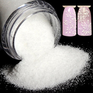 10g/Bag Shining Sugar Nail Glitter Candy Coat Powder Sugar Coating Effect Powder Nail Pigment Powder Nail Art Decorations Dust
