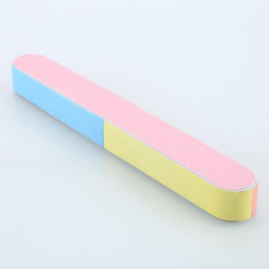 1/2/10pcs Durable Sponge Nail File White Sanding Buffer Block Acrylic Block Polish Pedicure Manicure Nail Art Tool