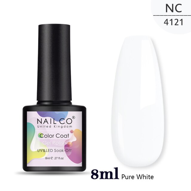 NAILCO 15ml Summer Obvious Fresh Fluorescence Color Series Gel Nail Polish Design Nail Art Glitter Manicure Set UV/LED Nails Gel