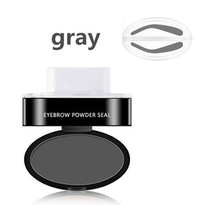 Natural Arched Eyebrow Stamp Quick Makeup Brow Stamps Powder Pallette 9 Options Eyebrow Powder Seal Best Selling Dropshipping