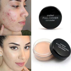 Hide Blemish Face Eye Lip Cream Concealer Makeup Foundation Professional Full Cover Contour Base Make Up Concealer Cream Hot