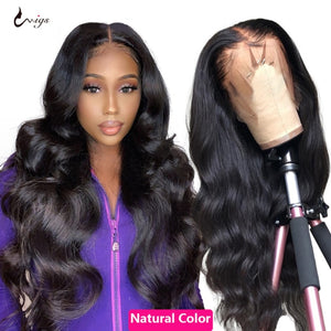 UWIGS 4/27 Highlight Wig Brazilian Body Wave Wig Highlight Lace Front Human Hair Wigs Honey Blonde Ombre Lace Front Wig Remy