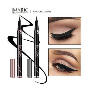 IMAGIC Waterproof Eyeliner Shine Eyeliner Matte Make Your Beauty Black Long Lasting Eyeliner Pen Makeup Cosmetic Tool