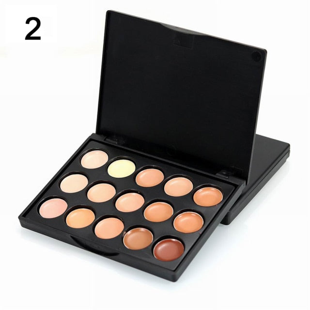 Face Concealer Makeup Professional 10/15 Colors Foundation Facial Cream Palettes Cosmetic Contouring Makeup 60 Colors Eyeshadow