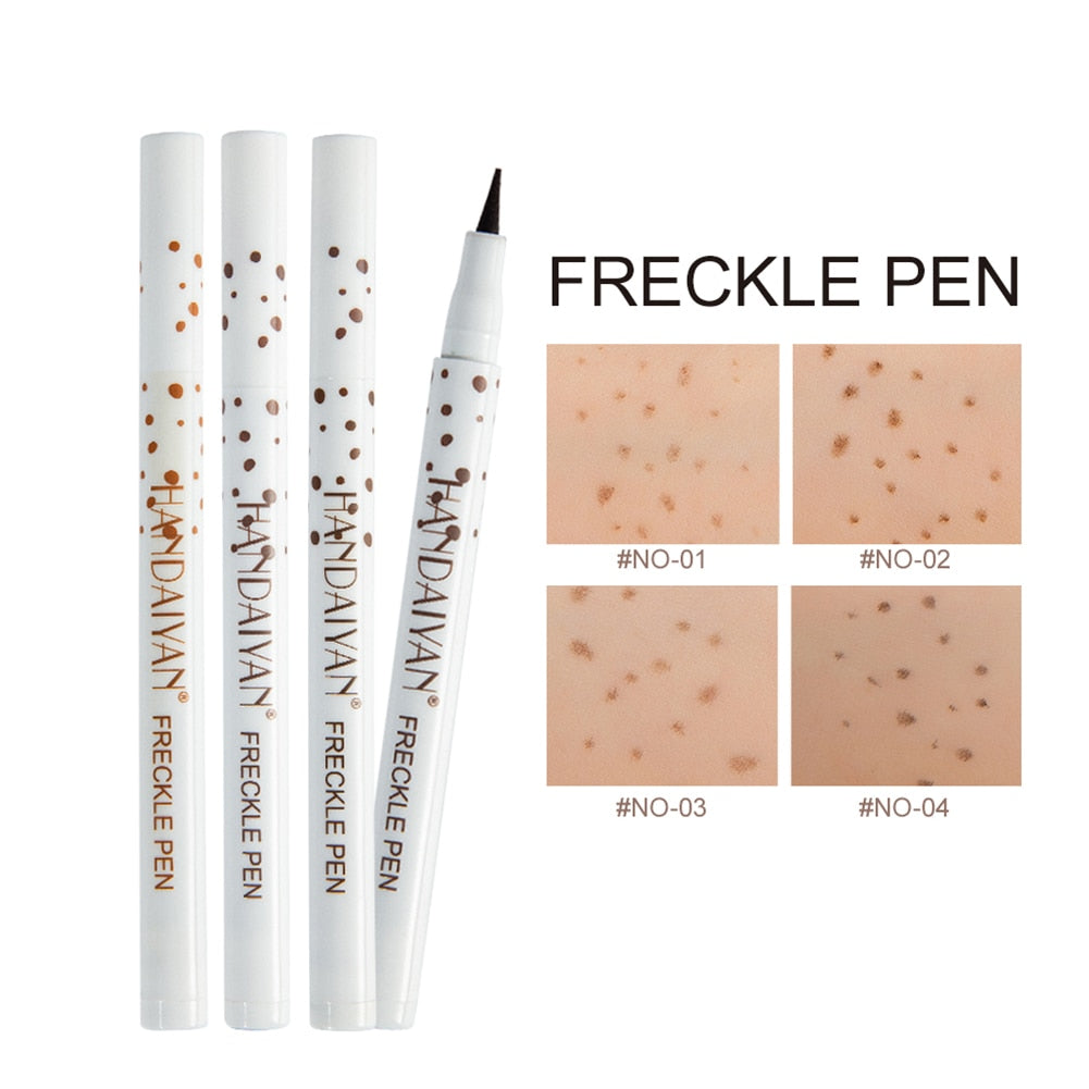 Natural Cosmetic Freckle Pen Waterproof Face Brown Eyeliner Dot Spot Pen Makeup Waterproof Dot Spot Pen Makeup Tool