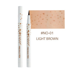 Natural Cosmetic Freckle Pen Waterproof Face Brown Eyeliner Dot Spot Pen Makeup Waterproof Dot Spot Pen Makeup Tool