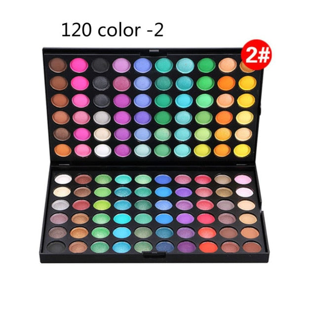 Pro Makeup Set 39 Colors Multicolor Shimmer Glitter Matte Long Lasting Eyeshadow Palette Blush Power Lipstick Maquillaje Mujer