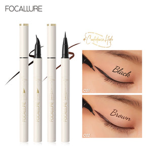 FOCALLURE Black Liquid Eyeliner Long-lasting Waterproof Quick-dry Eye Liner Pencil Makeup Beauty Tools