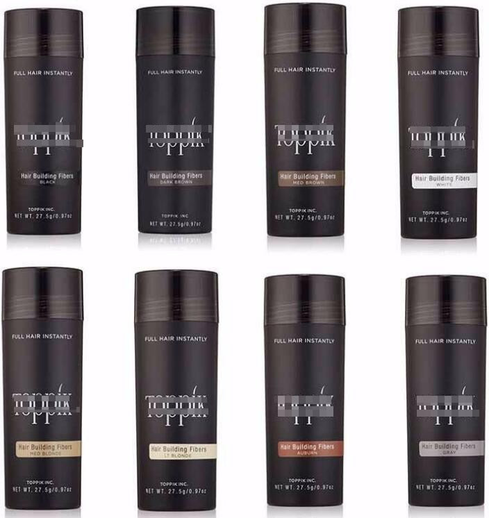 Women Men Natural Hair Root Cover Up Hair Thickening Building Fibers Hair Loss Concealer Spray 27.5g