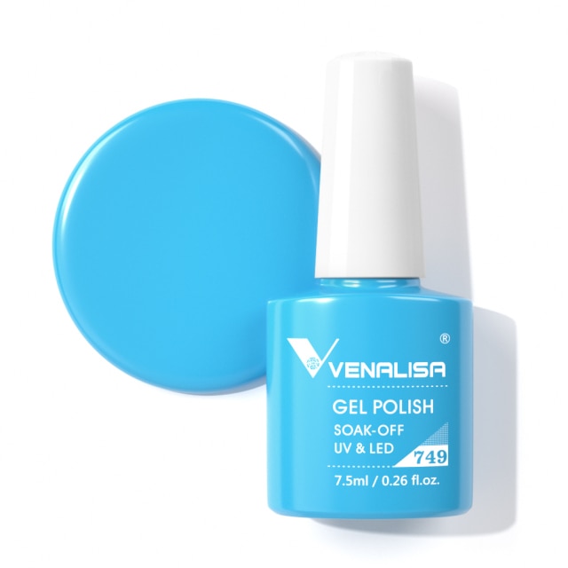 Venalisa Fashion Bling 7.5ml Soak Off UV LED Gel Nail Gel Polish Cosmetics Nail Art Manicure Nails Gel Polish VIP3 Nail Varnish