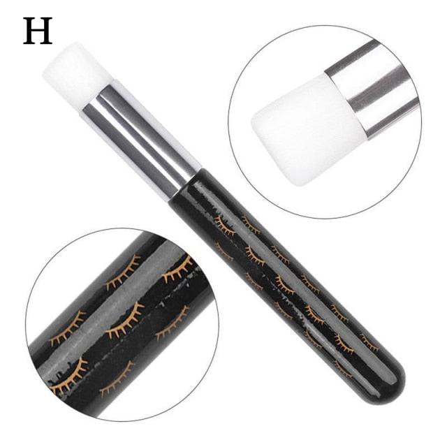 Eyelash Cleaning Brush Extensions Applicator Nose Brushes Eyelash Cleaning Washing Bottle Skin Care Makeup Tool Eyebrow Brush