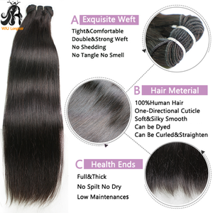 Human Hair Bundle Straight Human Hair Bundles 1/3/4 Pcs/Lot Sew In Hair Extensions Natural Color 8-30 inch Hair Weave Brazilian