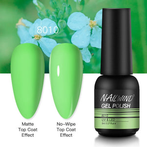 NAILWIND Gel Nail Polish 8ml Gel Semi Permanent Varnishes Hybrid Nails Gel For nail art UV LED Base Top Coat Nail Gel Polish