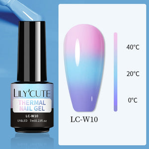 LILYCUTE 7ml Nail Gel Polish Nail Color Glitter Sequins Matte Effect Gel Long Lasting Base Top Coat Nail Art Manicure Semi Gel