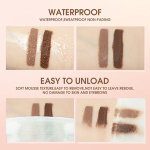 O.TWO.O Eyebrow Mascara Sculpt Brow Gel Natural Waterproof Smudge Proof 4 Colors Lift Tint For Eyebrows