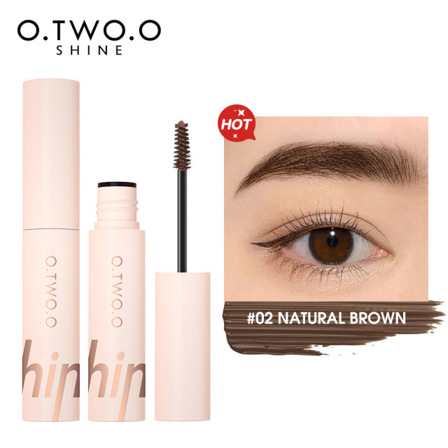 O.TWO.O Eyebrow Mascara Sculpt Brow Gel Natural Waterproof Smudge Proof 4 Colors Lift Tint For Eyebrows