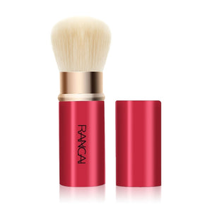 RANCAI 1pcs Retractable Makeup Brushes Powder Foundation Blending Blush Face Kabuki Brush Maquiagem Make up Cosmetic Tools